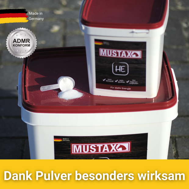 MUSTAX Hoge Energie