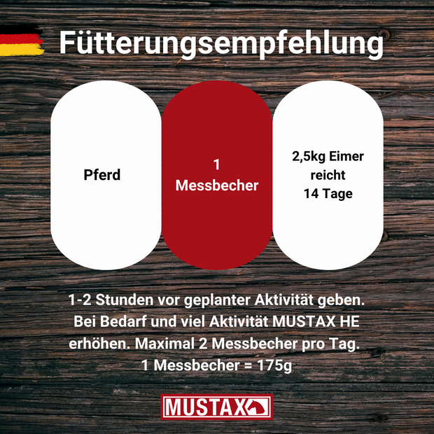 MUSTAX Hoge Energie
