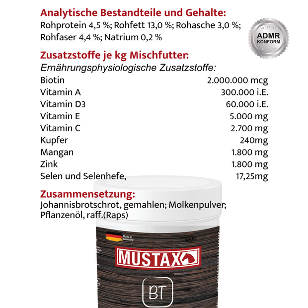 MUSTAX Biotine